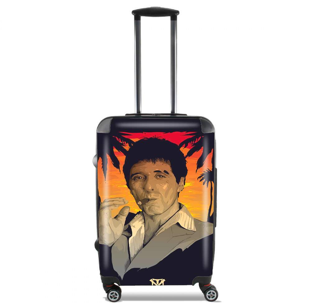  Scarface Tony Montana para Tamaño de cabina maleta