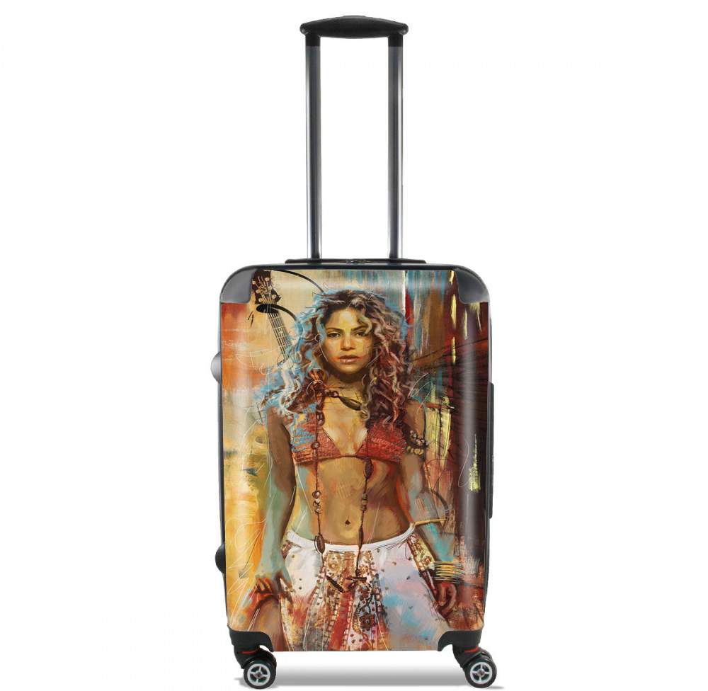  Shakira Painting para Tamaño de cabina maleta