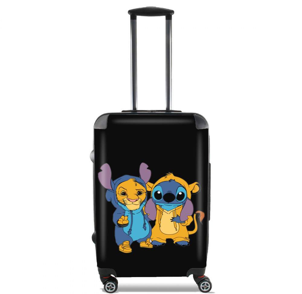  Simba X Stitch best friends para Tamaño de cabina maleta