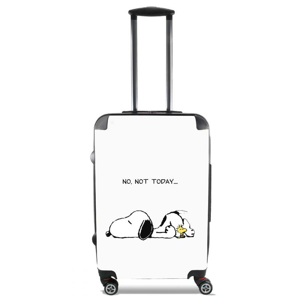  Snoopy No Not Today para Tamaño de cabina maleta