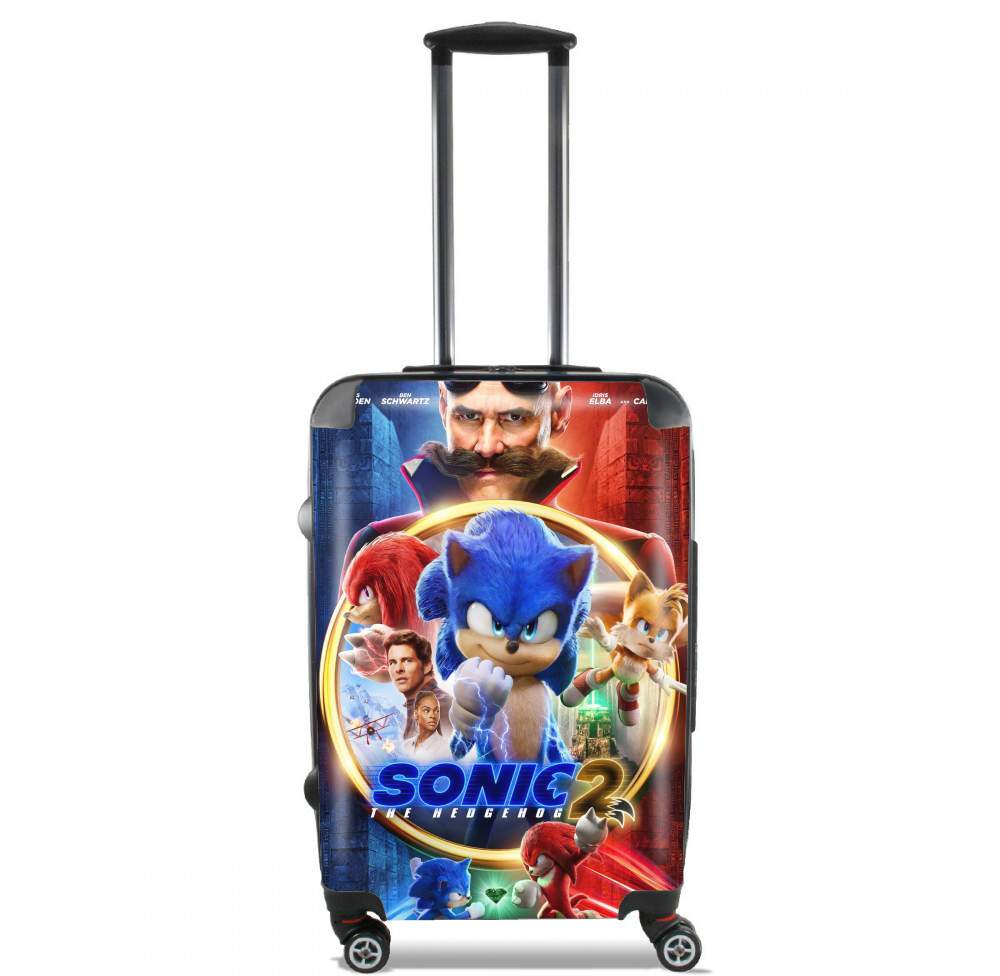  Sonic 2 Tails x knuckles para Tamaño de cabina maleta
