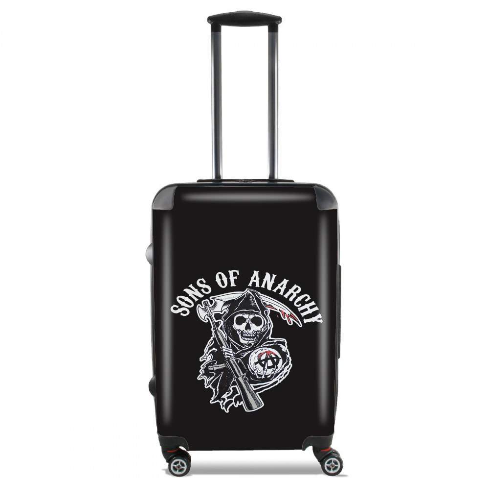  Sons Of Anarchy Skull Moto para Tamaño de cabina maleta
