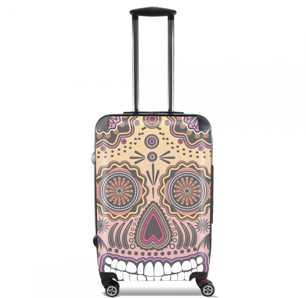  sugar skull , multicolor para Tamaño de cabina maleta