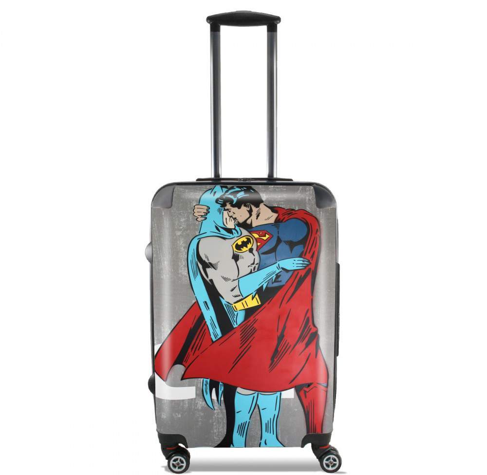  Superman And Batman Kissing For Equality para Tamaño de cabina maleta