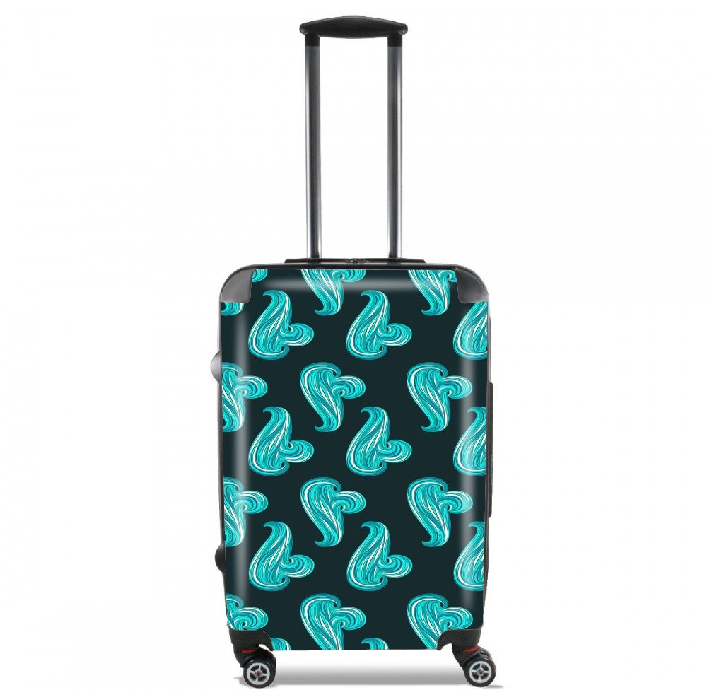  turquoise waves para Tamaño de cabina maleta