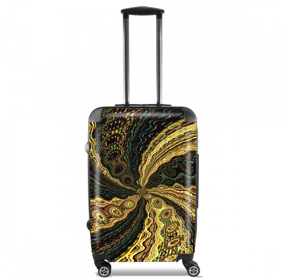  Twirl and Twist black and gold para Tamaño de cabina maleta