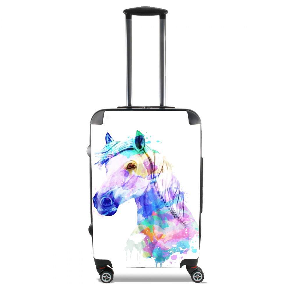  watercolor horse para Tamaño de cabina maleta