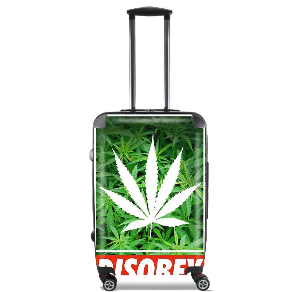  Weed Cannabis Disobey para Tamaño de cabina maleta