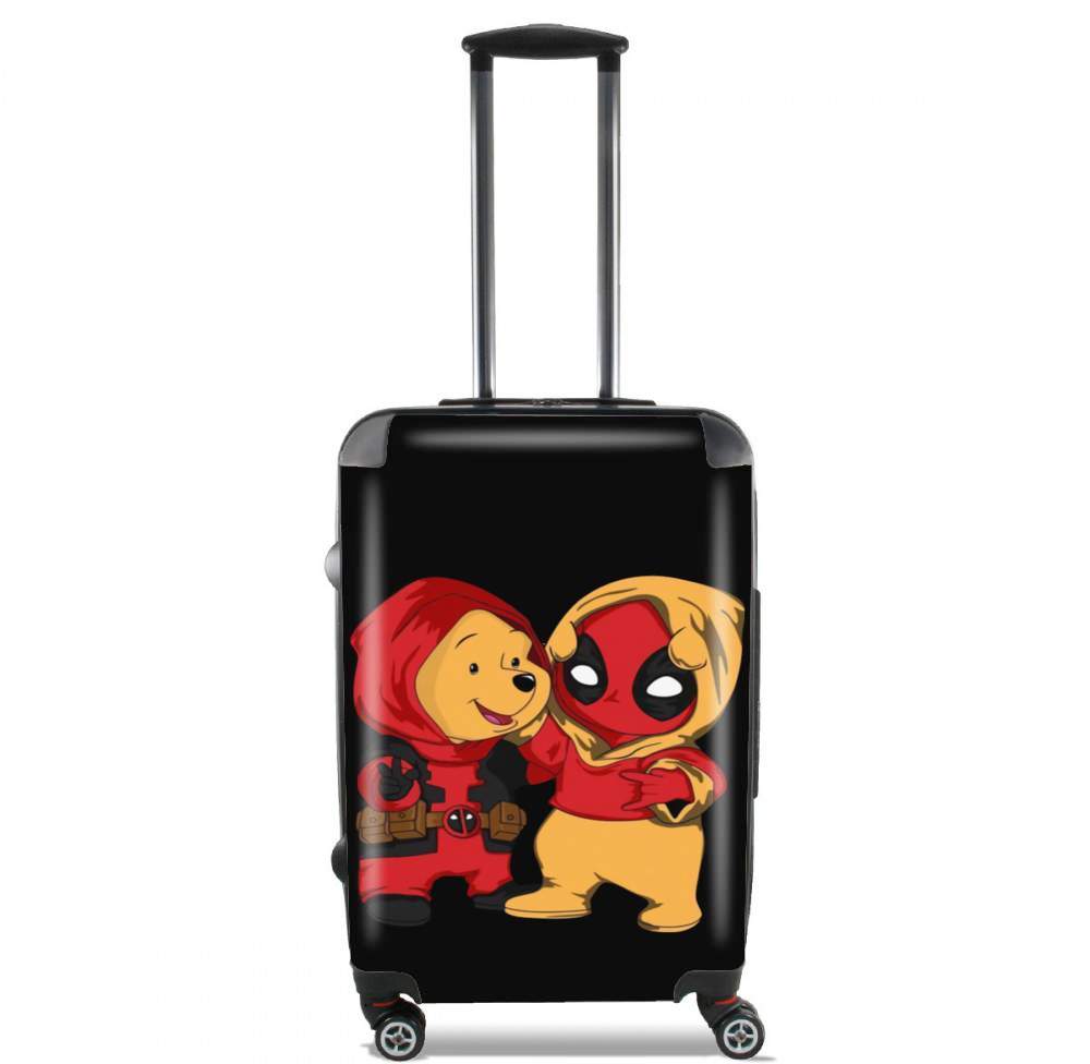  Winnnie the Pooh x Deadpool para Tamaño de cabina maleta