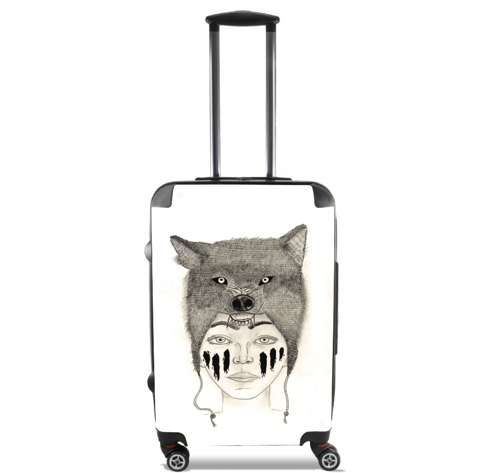  Wolf warrior para Tamaño de cabina maleta